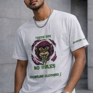 Frontline Clothing T-Shirt – There Are No Rules Print